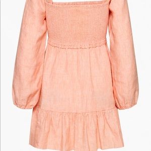 Wilfred Tempest linen mini dress